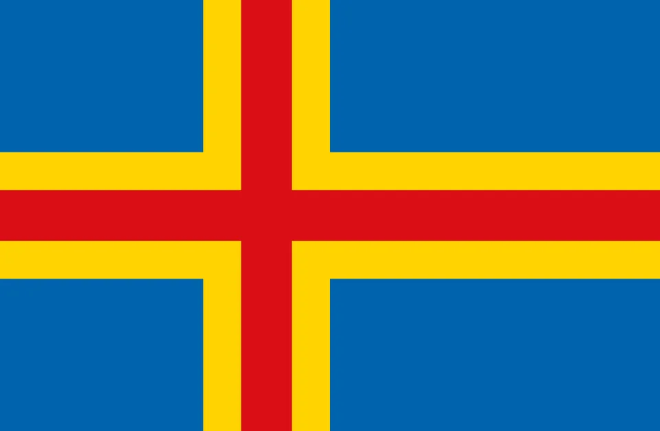 Flagga: Åland