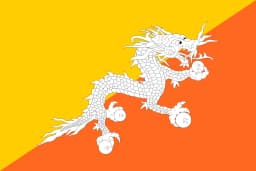 Bandiera: Bhutan