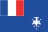 Drapeau : Terres australes et antarctiques françaises