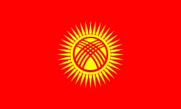 Flag of Kyrgyzstan