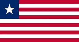 Drapeau : Libéria