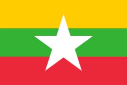 Drapeau : Myanmar