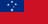 Drapeau : Samoa