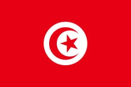 Drapeau : Tunisie