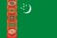 Flag of Turkmenistan