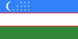 Flagge von Usbekistan