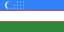 Flagge von Usbekistan